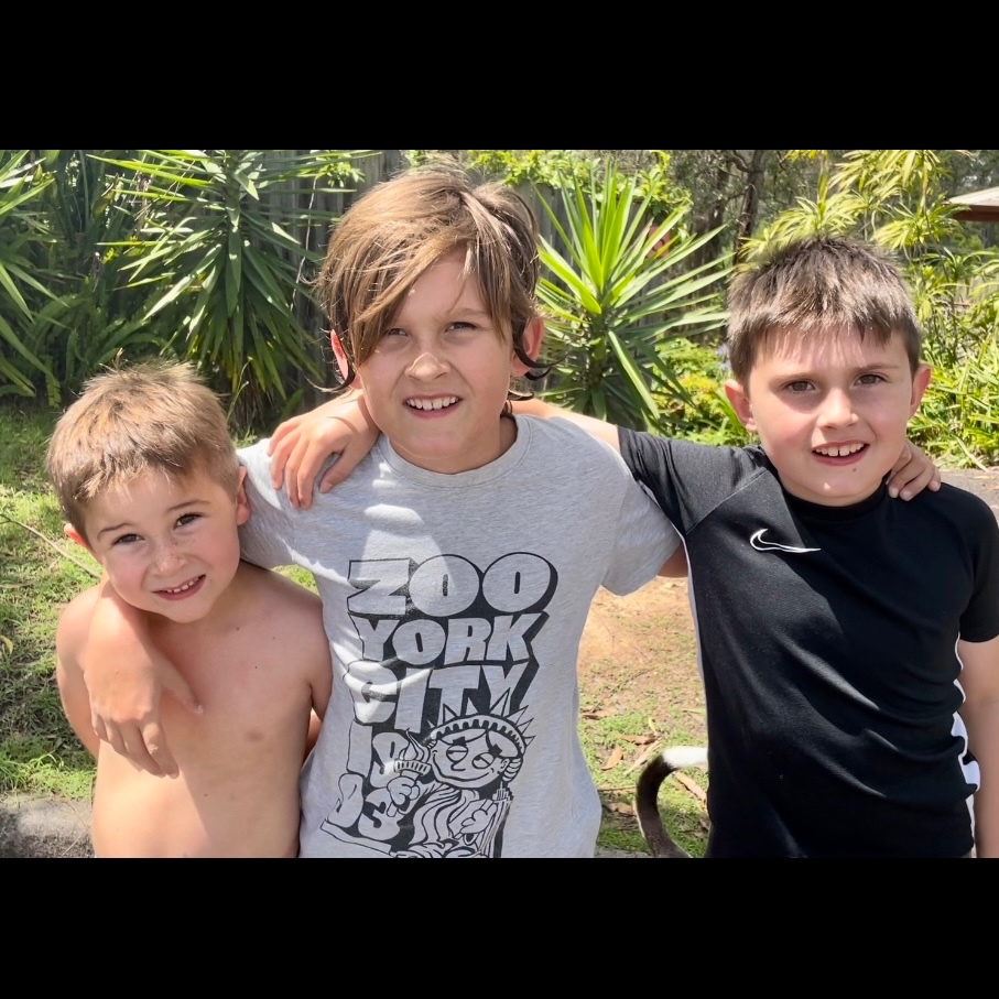 Noah, Caleb + Jonah W, 10, NSW